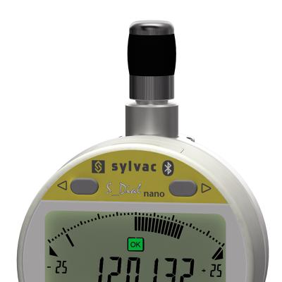 SYLVAC Digital mätklocka S_Dial WORK ANALOG NANO 12,5 x 0.0001 mm IP54 (805.6307) BT